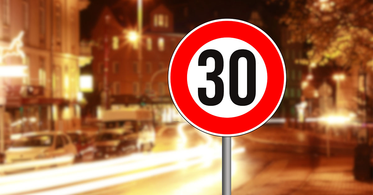 Tempo 30 Mehr Ruhe in den Abend und Nachtstunden